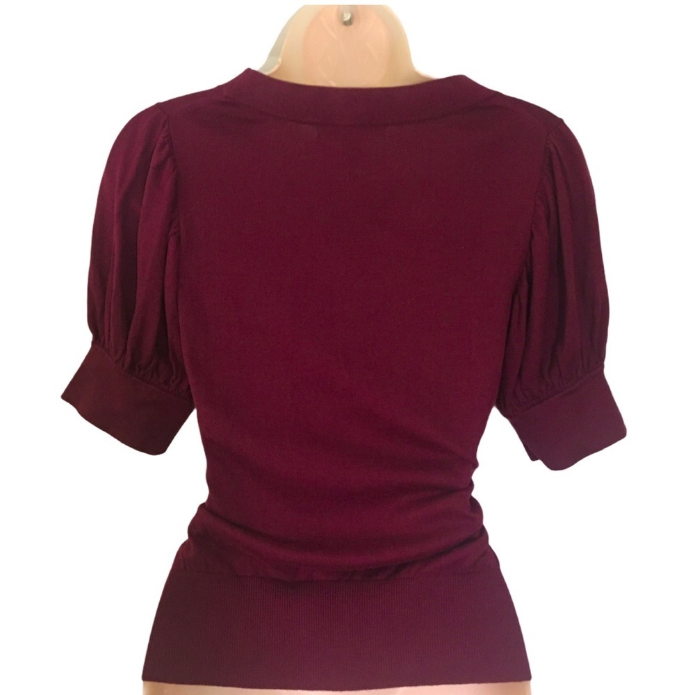Banana Republic silk  short sleeve sweater xsmall - Picture 2 of 3